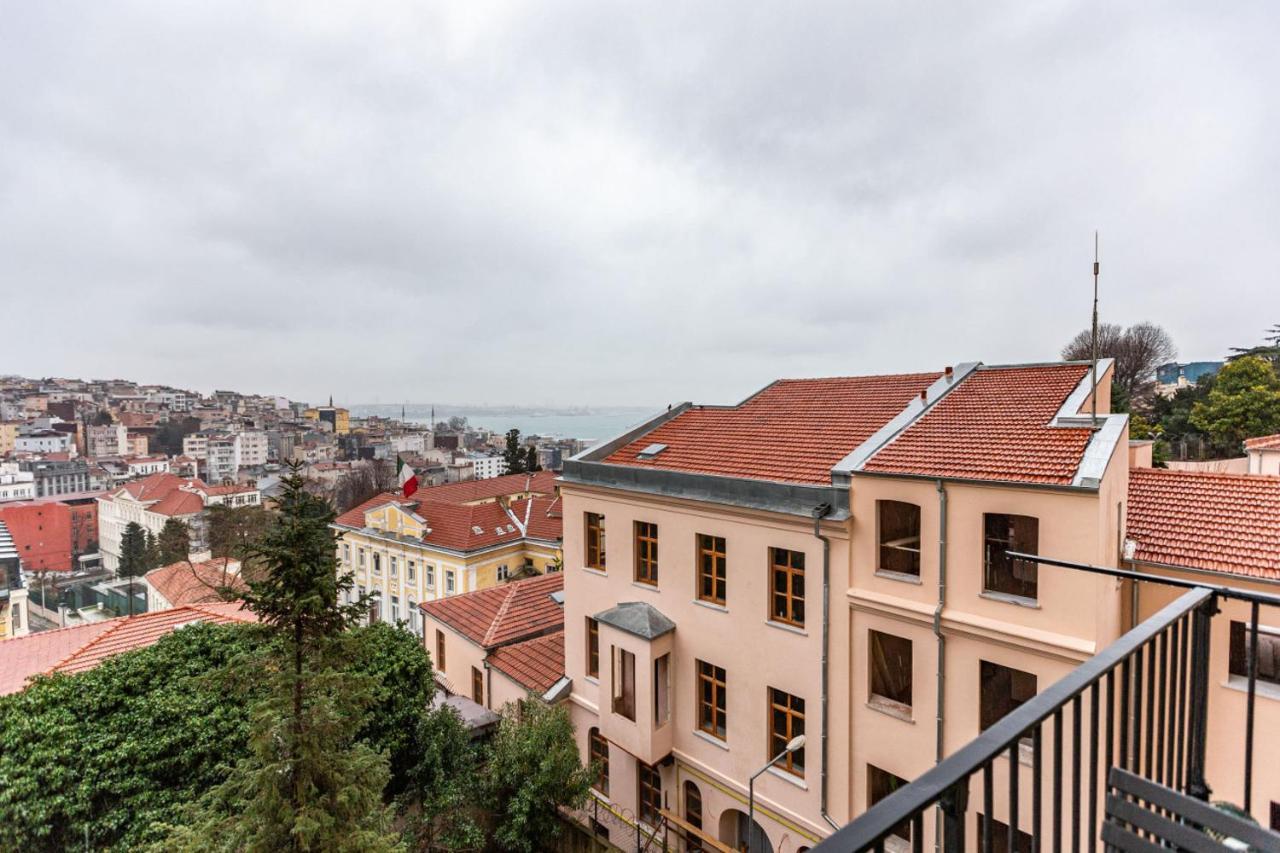 Historical Flat With A Lovely Sea View In Beyoglu Istambul Extérieur photo